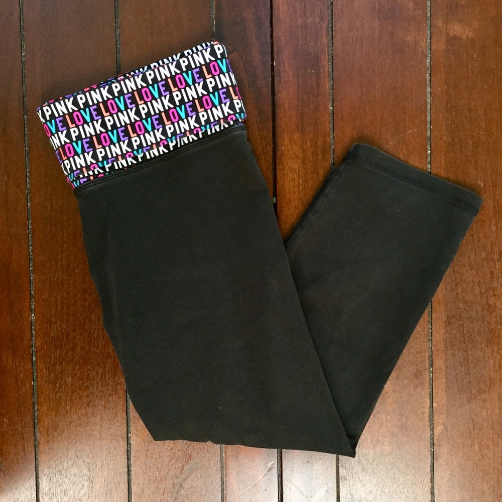 PINK Victoria’s Secret Cropped Yoga Leggings
